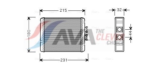 Wärmetauscher, Innenraumheizung