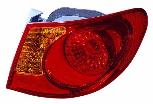 Lampe hinten R (P21/5W/P21W, blinkerfarbe gelb, glasfarbe rot) passt zu: HYUNDAI ELANTRA IV 11.05-12.11