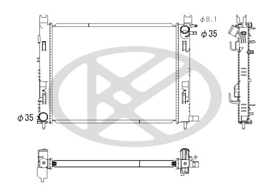 Kühler, Motorkühlung