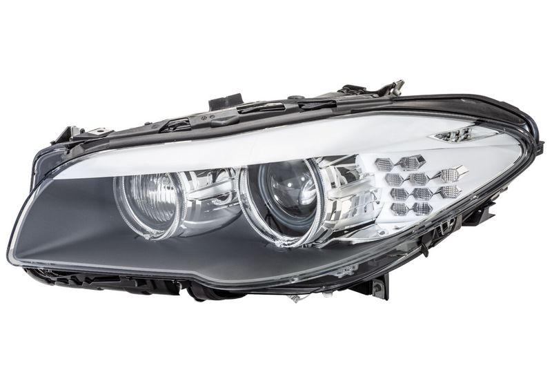 Scheinwerfer L (D1S/H7/LED, elektrisch, mit motor) passt zu: BMW 5 F10, F11 12.09-06.13