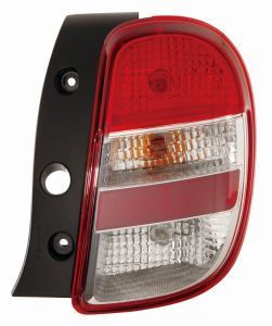 Lampe hinten R (P21/5W/P21W, blinkerfarbe weiß, glasfarbe rot) passt zu: NISSAN MICRA IV K13 Hatchback 05.10-09.13
