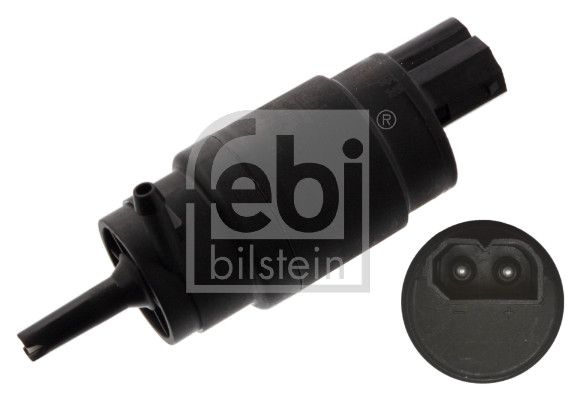 Waschwasserpumpe vorne (12V, Ein-Schritt-Pumpe, Visier) passt zu: MERCEDES SPRINTER 4-T (B904), BMW 3 (E30), 3 (E36), 5 (E34), Z3 (E36) AUTOBUS-SEDAN 09.82-05.06