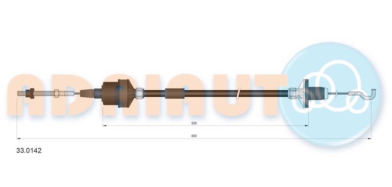 Seilzug, Kupplungsbetätigung
