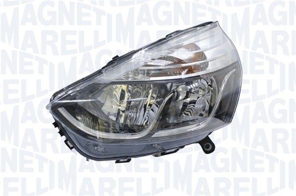 Scheinwerfer R (Halogen, H1/H7, elektrisch, mit motor, einsatzfarbe: chrom, blinkerfarbe: orange) passt zu: RENAULT CLIO IV, CLIO IV/HATCHBACK, CLIO IV/KOMBI
