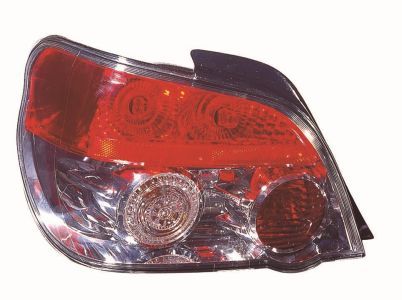 Lampe hinten L (W21/5W/W21W/WY21W, glasfarbe grau/rot) passt zu: SUBARU IMPREZA GD, GG Sedan 10.05-12.07