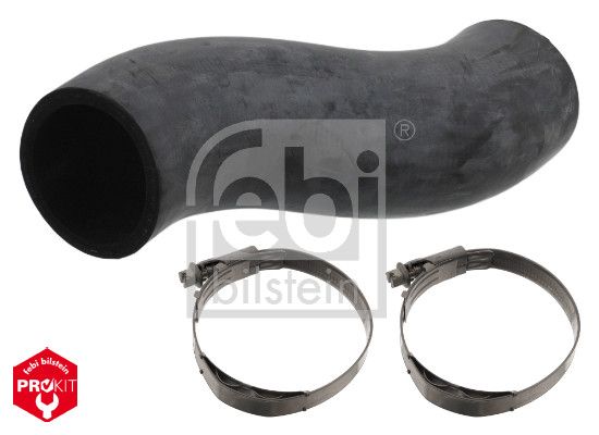 Kühlsystem Gummischlauch (mit Klemmen, 63mm/77mm, länge: 215mm) passt zu: MERCEDES ACTROS, ACTROS MP2 / MP3 OM541.920-OM542.969 04.96-