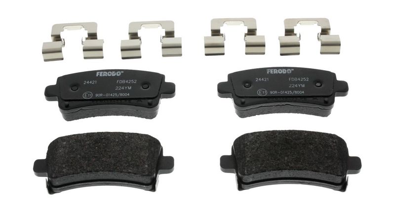 Bremsbelagsatz, Scheibenbremse