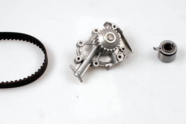 Ventilsteuerung Satz (Riemen + Rolle + Flüssigkeitspumpe) passt zu: CHEVROLET AVEO / KALOS, MATIZ, SPARK, DAEWOO KALOS, MATIZ 1.0-1.2LPG 01.03-