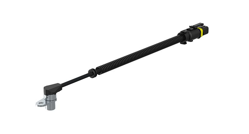 ABS-Sensor vorne R (eckig, 1300mm, 2pin) passt zu: MAN