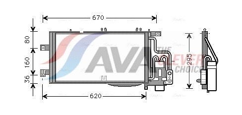 Kondensator, Klimaanlage