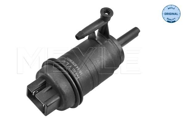 Waschwasserpumpe vorne (12V) passt zu: RENAULT 19 I, 19 II, 19 II CHAMADE, 19 II/HATCHBACK, 21, 4, ESPACE I, MASTER II, RAPID/MINIVAN, SUPER 5 AUTOBUS-SEDAN 06.78-10.01