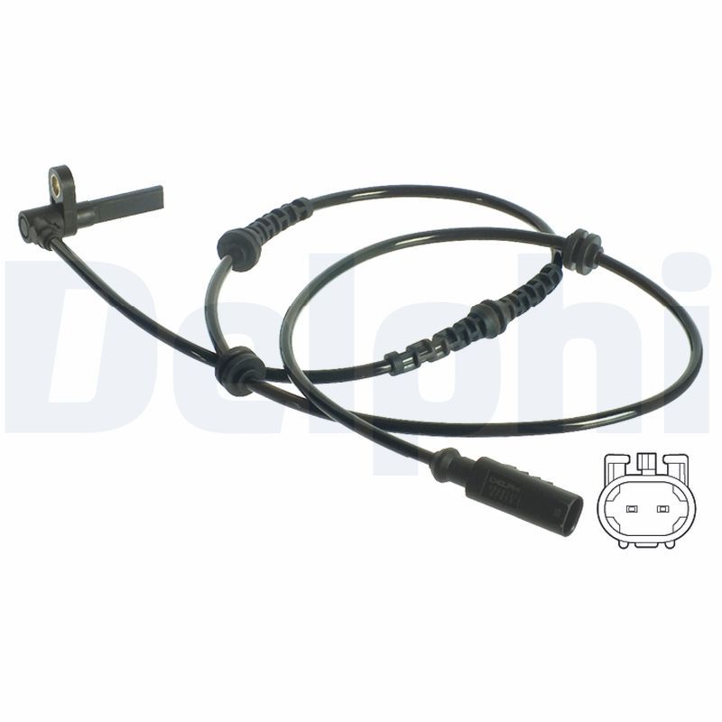 ABS-Sensor vorne L/R passt zu: CITROEN JUMPER III, FIAT DUCATO, OPEL MOVANO C, PEUGEOT BOXER 2.0D-Electric 12.01-