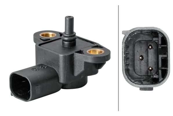 Drucksensor im Ansaugkrümmer (3 pin) passt zu: MERCEDES A (W168), A (W169), B SPORTS TOURER (W245), B SPORTS TOURER (W246, W242), C (C204), C (CL203), C T-MODEL (S202) 0.8D-6.2 01.95-