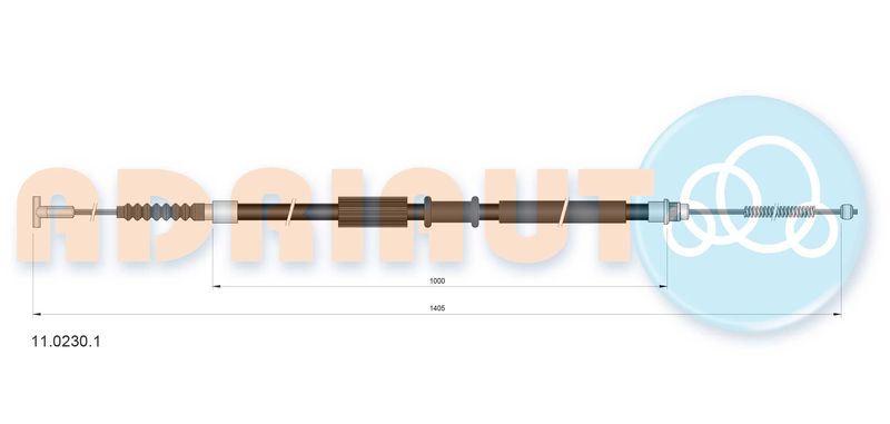 Seilzug, Feststellbremse