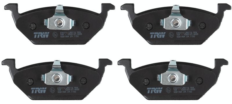 Bremsbelagsatz, Scheibenbremse