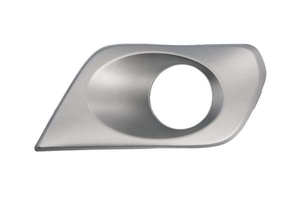 Stoßstangengitter vorne R (mit Löchern für Halogenscheinwerfer, kunststoff, dunkelgrau, STEPWAY) passt zu: DACIA SANDERO II 01.17-09.20