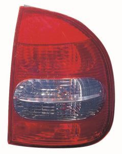 Lampe hinten R (P21/5W/P21W, blinkerfarbe geräuchert, glasfarbe rot) passt zu: OPEL CORSA B voll 4D 07.97-12.02