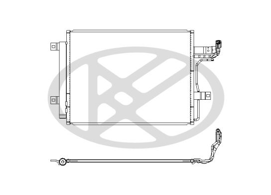 Kondensator, Klimaanlage