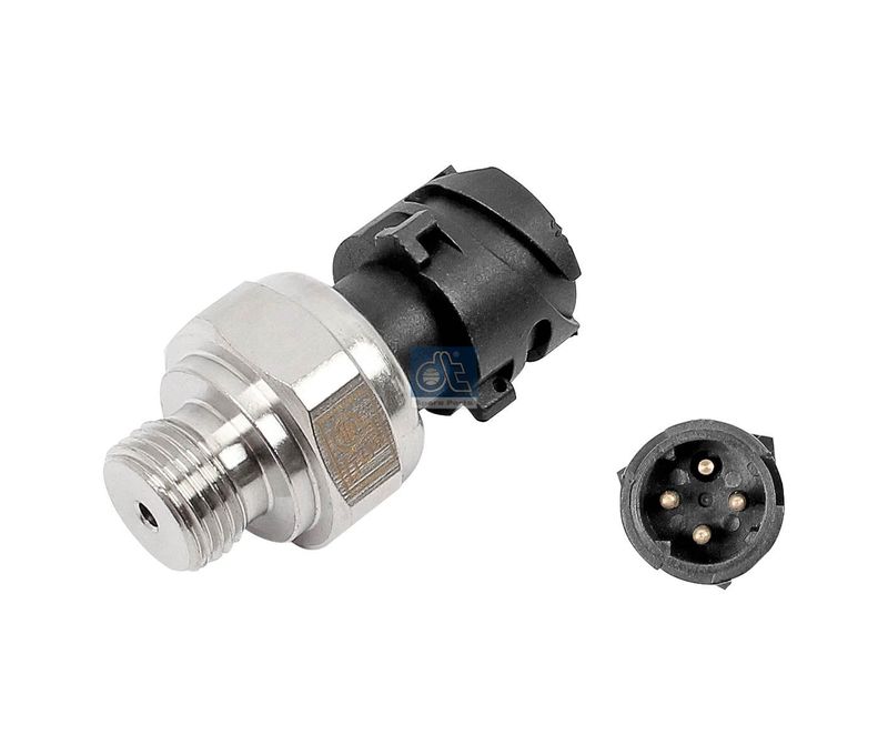 Öldrucksensor (4 pin, schwarz) passt zu: SCANIA 4, 4 BUS, G I, P I, R I, T DC09.108-OSC11.03 05.95-05.19