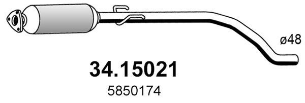 Ruß-/Partikelfilter, Abgasanlage