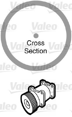 VALEO VOLVO gaskets for air conditioning