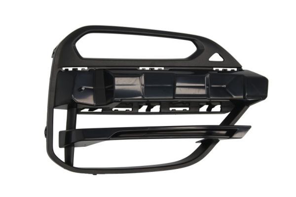 Stoßstangengitter vorne R (innen, mit Löchern für Halogenscheinwerfer, schwarz) passt zu: BMW X3 G01 10.17-07.21