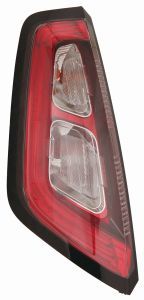 Lampe hinten L (LED/P21W, blinkerfarbe weiß, glasfarbe rot) passt zu: FIAT PUNTO EVO, PUNTO III 199 04.08-08.18