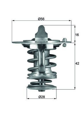 Thermostat, Kühlmittel