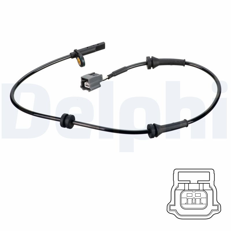 ABS-Sensor vorne L/R passt zu: NISSAN QASHQAI II, X-TRAIL, X-TRAIL III, RENAULT KOLEOS II 1.2-2.5 11.13-