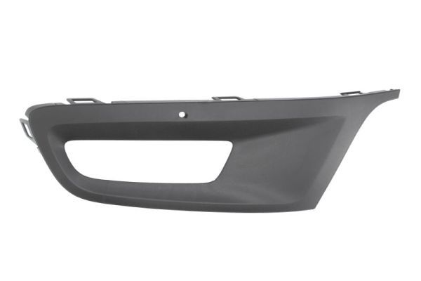 Stoßstangengitter vorne L (mit Löchern für Halogenscheinwerfer, schwarz, GTI) passt zu: VW POLO V 6R 06.09-05.14