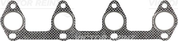 Auspuffkrümmerdichtung (für Zylinder: 1, 2, 3, 4) passt zu: KIA BESTA, RETONA, SPORTAGE, MAZDA 626 III, 626 IV, B-SERIE, E, SUZUKI GRAND VITARA I, VITARA 2.0D/2.2D 01.84-07.04