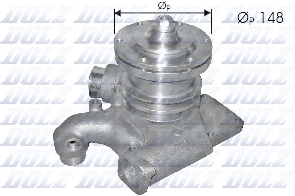 Kühlmittelpumpe, mit dichtung passt zu: MERCEDES S (W140), SSANGYONG RODIUS I 2.8/3.2 03.91-