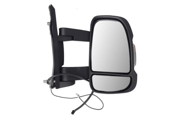 Außenspiegel R (elektrisch, gewölbt, beheizt, medium, mit Blinker, antenne, w16w glühbirne) passt zu: CITROEN JUMPER II, FIAT DUCATO, PEUGEOT BOXER 04.06-