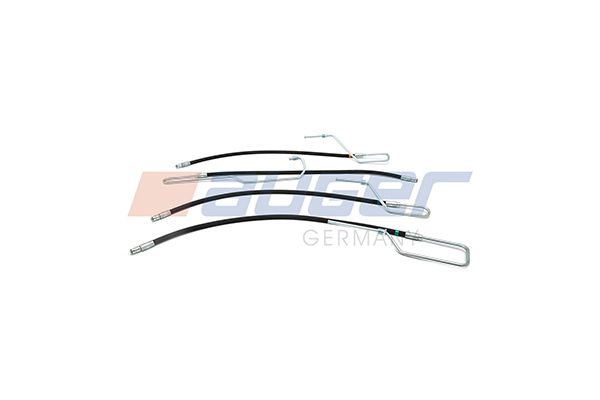 Ein Satz Kühlsystem-Gummischläuche (für ölkühler, länge: 685mm/875mm/885mm, M18x1,5) passt zu: MERCEDES ACTROS MP2 / MP3 OM541.920-OM542.969 10.02-