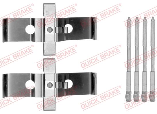 Zubehörsatz, Scheibenbremsbelag