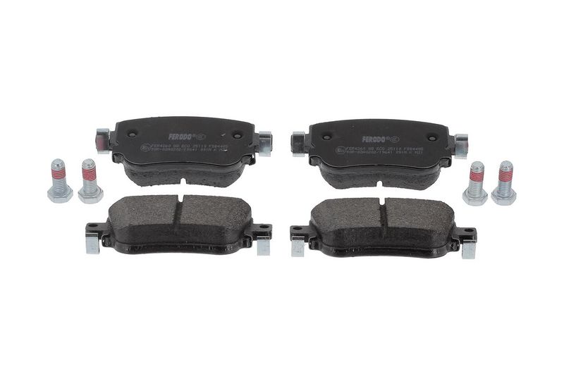 Bremsbelagsatz, Scheibenbremse