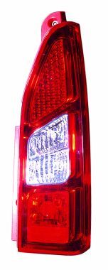 Lampe hinten L (hinten, P21/5W/P21W, blinkerfarbe durchsichtig, glasfarbe rot, rückfahrlicht) passt zu: CITROEN BERLINGO I, PEUGEOT PARTNER GERÄUMIGER AUFBAU / voll 07.96-10.08