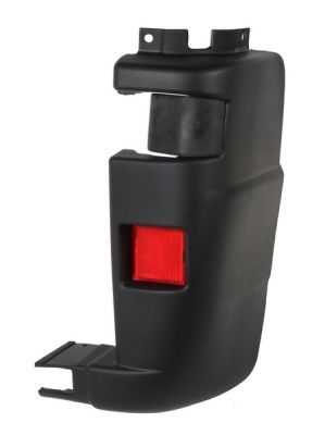 Eckstoßstange hinten R (Komplett, schwarz) passt zu: CITROEN JUMPER I, FIAT DUCATO, PEUGEOT BOXER 02.02-08.06