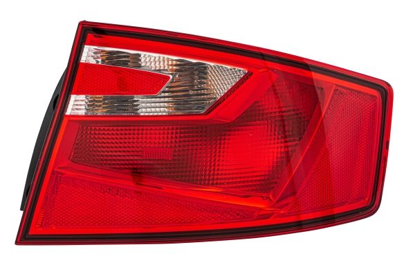 Lampe hinten R (äußerer Teil, P21/5W/P21W, blinkerfarbe weiß, glasfarbe rot) passt zu: SEAT TOLEDO IV, TOLEDO IV KG3 07.12-12.18