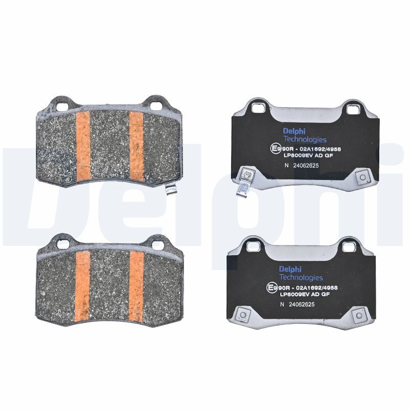 Bremsbelagsatz, Scheibenbremse