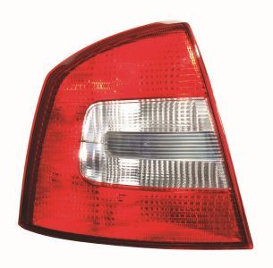 Lampe hinten R (P21/4W/P21W/W3W, blinkerfarbe weiß, glasfarbe rot) passt zu: SKODA OCTAVIA II Liftback 4D 11.08-06.13