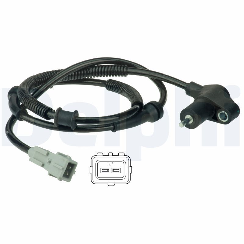 ABS-Sensor hinten L/R passt zu: CITROEN BERLINGO, BERLINGO/MINIVAN, XSARA PICASSO, PEUGEOT PARTNER, PARTNER ORIGIN, PARTNER ORIGIN/MINIVAN, PARTNER/MINIVAN 1.1-Electric 06.96-12.15