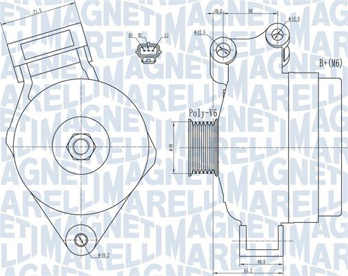 Drehstromgenerator