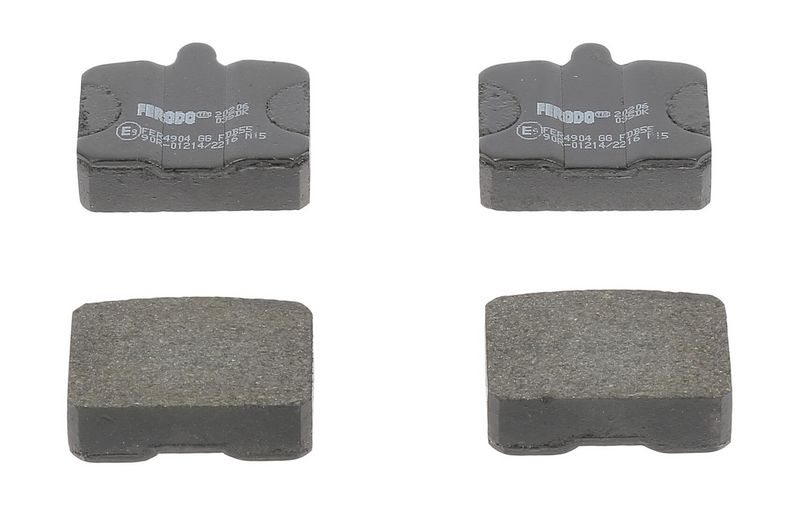 Bremsbelagsatz, Scheibenbremse