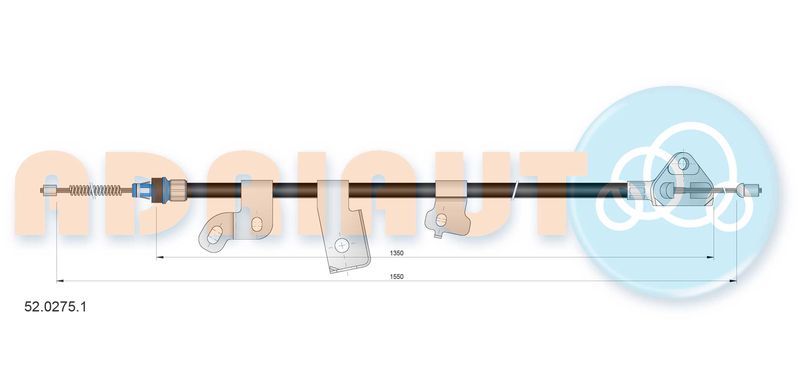 Seilzug, Feststellbremse