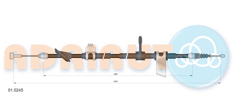 Seilzug, Feststellbremse
