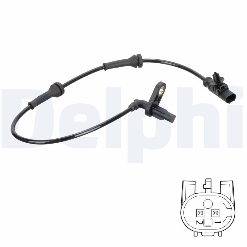 ABS-Sensor hinten R passt zu: NISSAN MICRA C+C III, MICRA III, NOTE 1.0-1.6 01.03-08.13