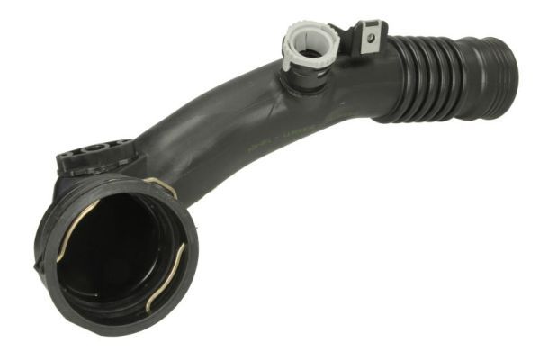 Luftkühlerschlauch (schwarz, Kunststoff, mit Sensorloch) passt zu: BMW 7 (F01, F02, F03, F04) 3.0 09.08-06.12