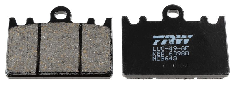 Bremsbelagsatz, Scheibenbremse