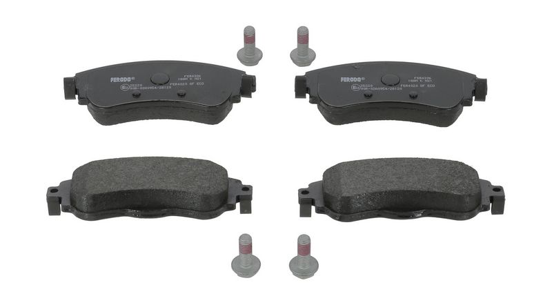 Bremsbelagsatz, Scheibenbremse